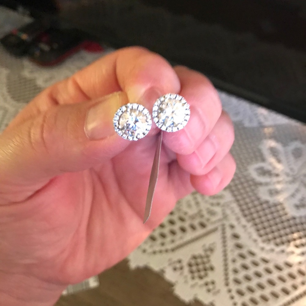 SWAROVSKI White Gold Earrings
